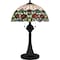 Quoizel Tiffany Table Lamp Tiffany 3 Lights Matte Black TF16141MBK - alternate 1